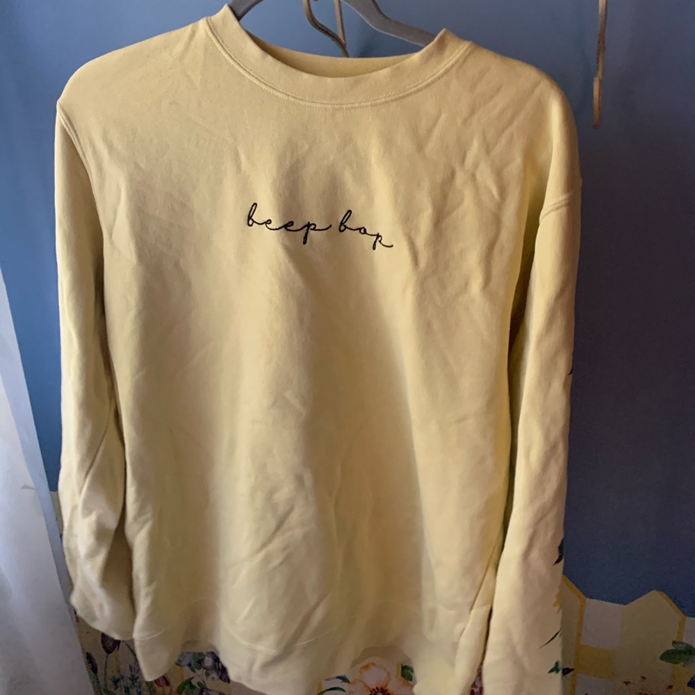 adelaine morin beep bop crewneck